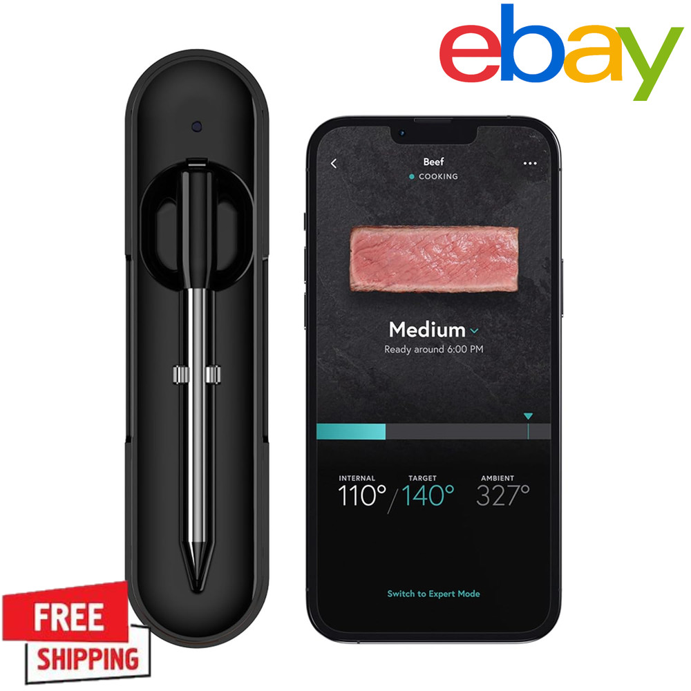 KitchenAid Yummly Smart Meat Thermometer with Wireless Bluetooth Connectivity