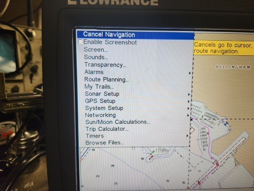 Lowrance LCX-113CHD Fish Finder 10" Color Display Chartplotter , WORKING !