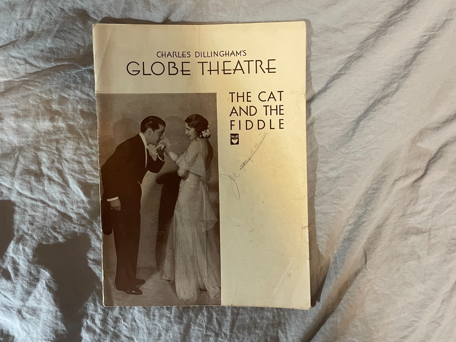 1931 Charles Dillingham Globe Theatre Playbill Handbill The Cat & the Fiddle