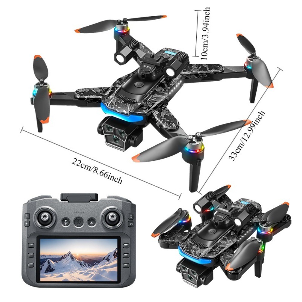 8K Camera Drone with GPS,Dual Battery,5G WiFi,Brushless Motors,Foldable, 4-Axis
