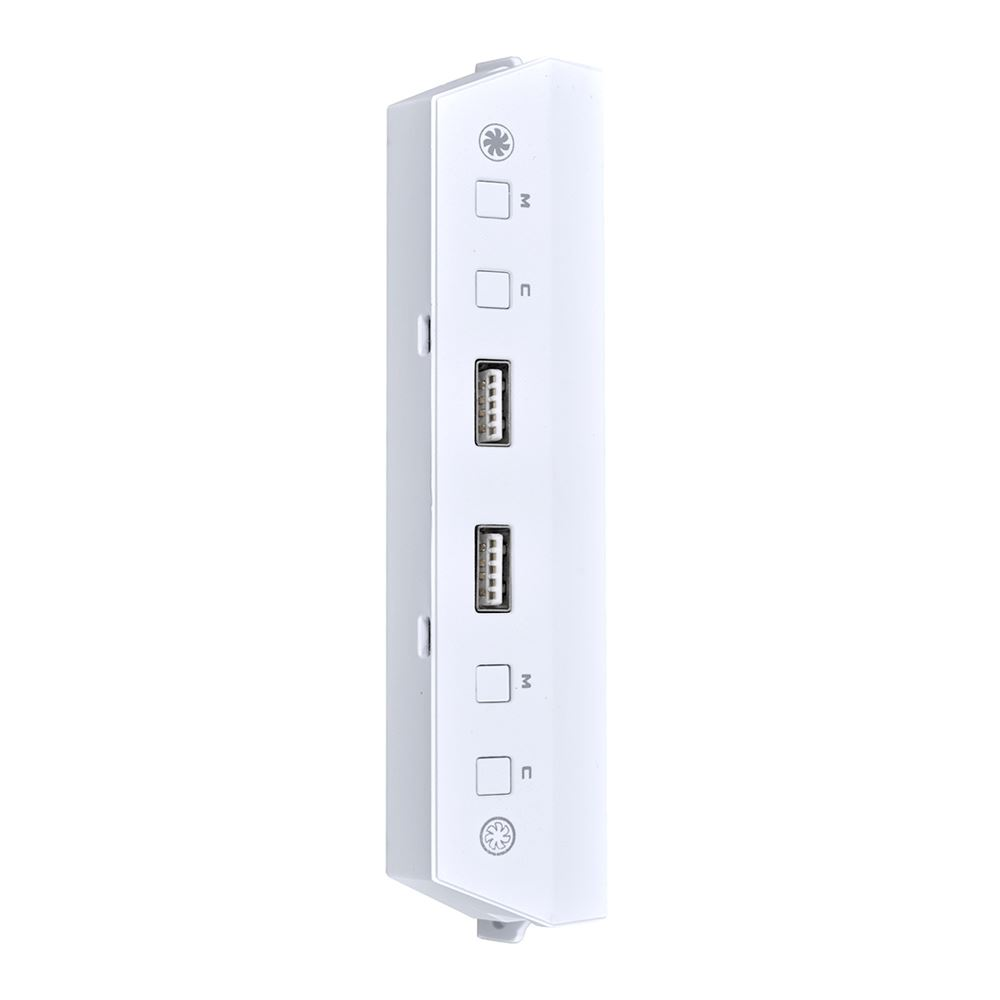 New Lian Li Lancool 216 Additional IO Kit - White - ARGB control / USB Module
