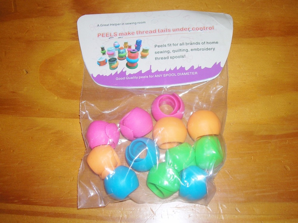 12 PACK UNIVERSAL THREAD SPOOL HUGGERS PEELS