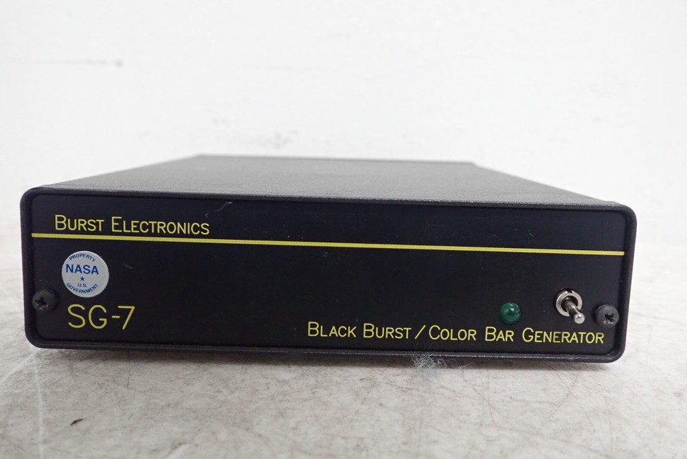 Burst Electronics SG-7 Black Burst/Color Bar Generator
