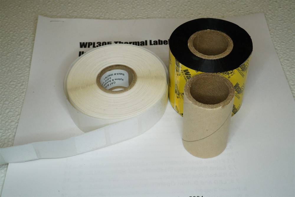 Wasp WPL305E Barcode Label Printer With Power Adapter