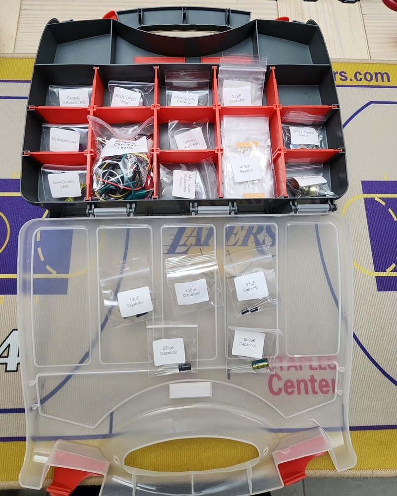 Electronics Kit 2nd Component Pack 1 -Exp 1-11 for Charles Platt STEM Book