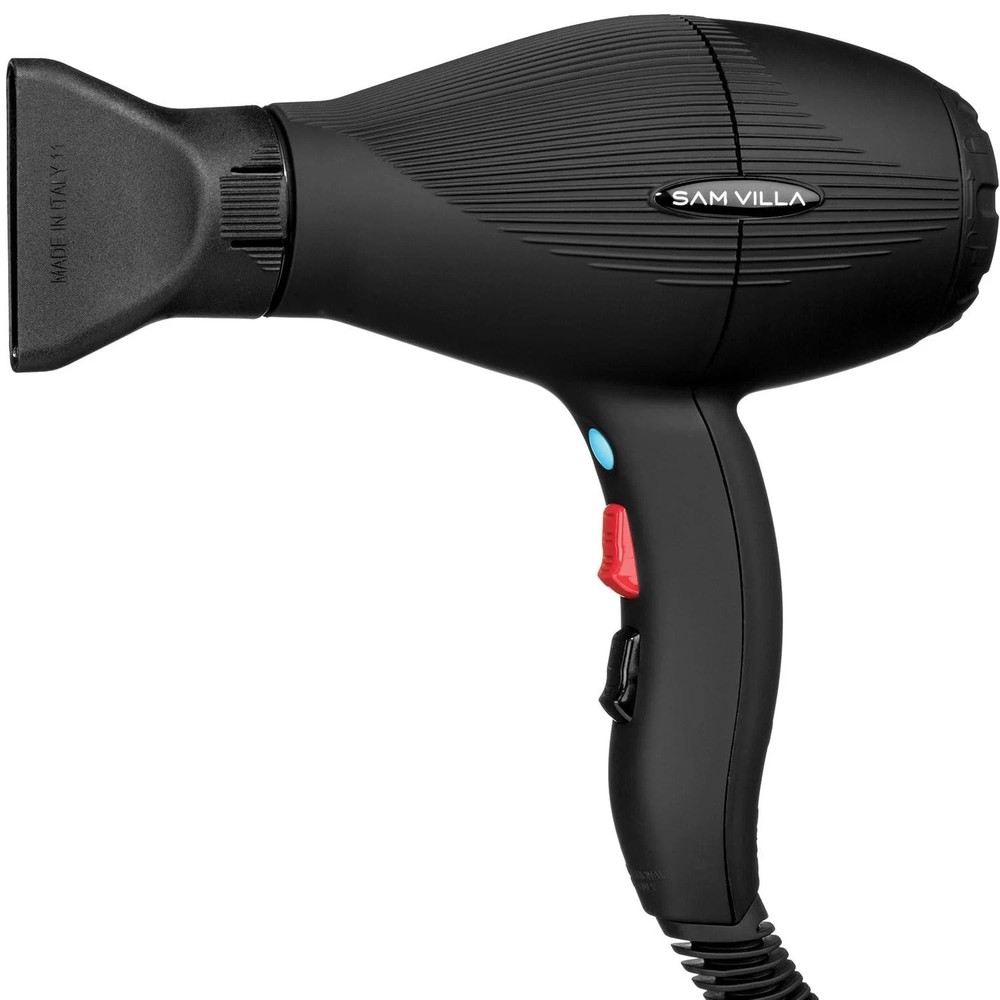 Sam Villa Lightweight & Quiet Ionic Professional Hair Dryer With Variable Spe...