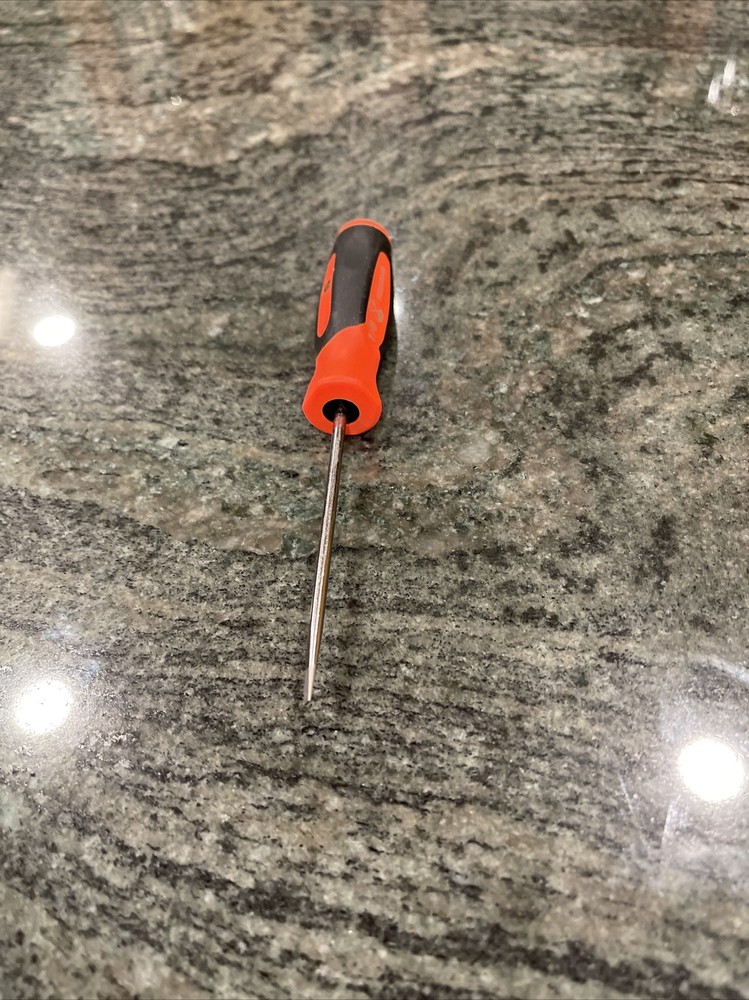 Snap On sgd304b 1/8 tip Instinct mini screwdriver orange