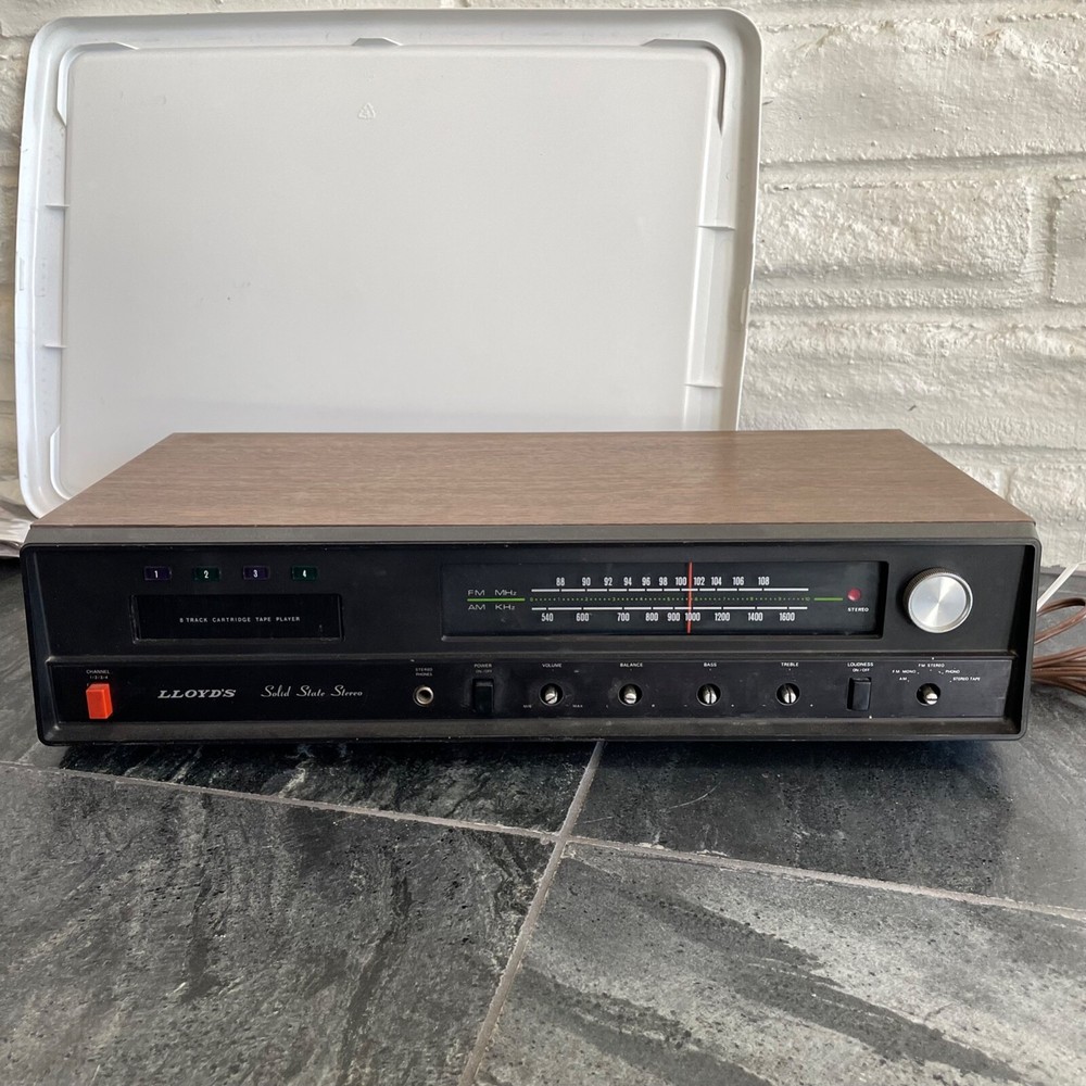 Replacement Plastic Silver Knobs for Lloyds Solid State Stereo Model 1M32W-07A