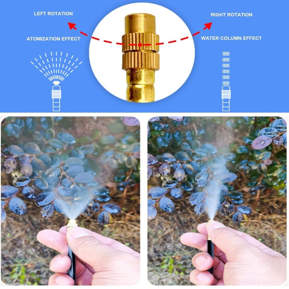 New drip Irrigation kit, Automatic Garden Watering System, Quick Connector