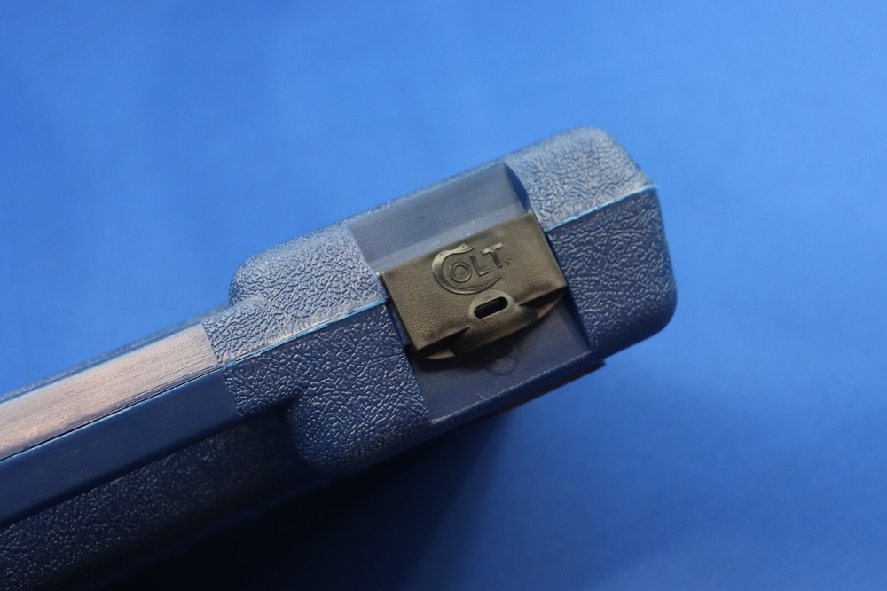 Colt Firearms Model Python Revolver Pistol Factory Hard Case Blue OEM Case 357