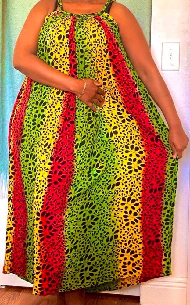 Reggae Leopard Maxi Dress