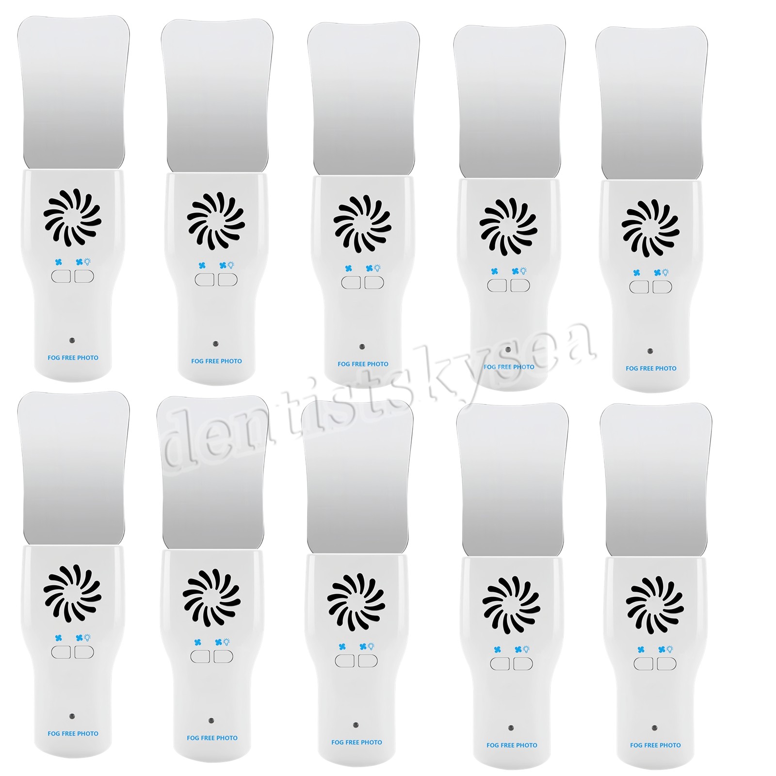 Dental Reflector Fog Free LED Photo System 4 Mirrors Anti-Fog Photography