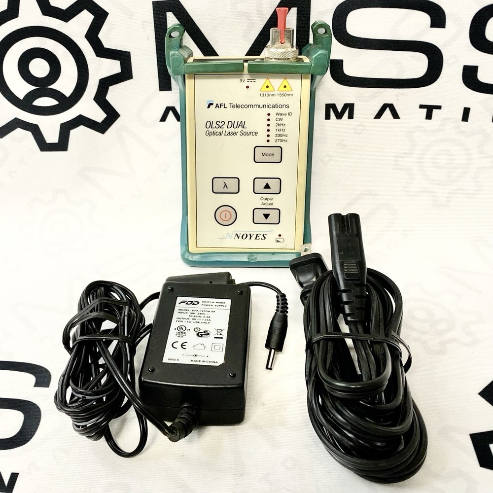 AFL Noyes OLS2 LS2D-30-0001PR Dual Optical Laser Source