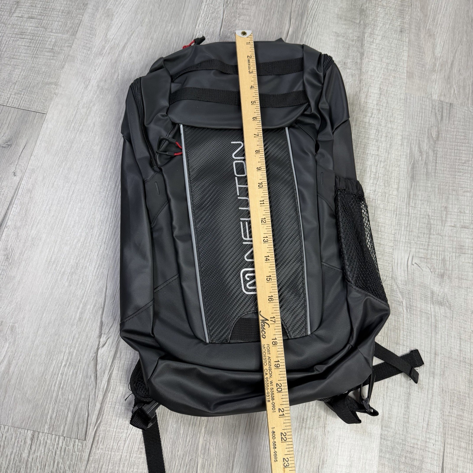 NWT Motion Composites Newton Wheelchair Bag Backpack Black Carbon Fiber