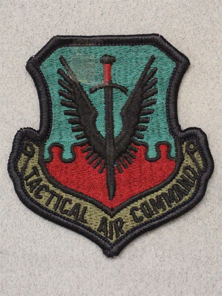 USAF Air Force Patch: Tactical Air Command - subdued 3558