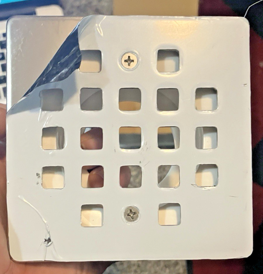 Shower Base Drain CHROME BELANGER SHOWER DRAIN