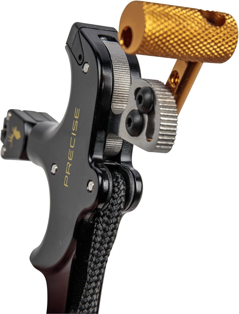 Precise Bow Release, 4-Finger T Handle Release, Includes Sling Wrist Strap, Torq