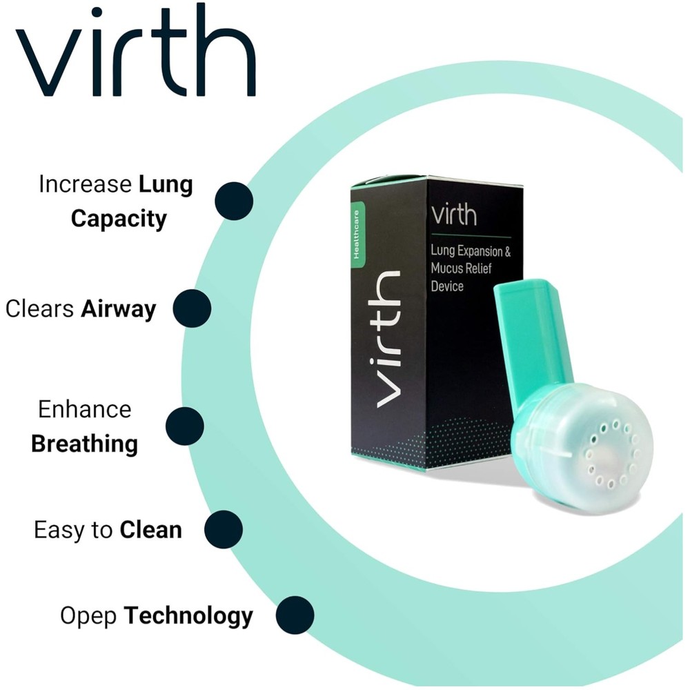 OPEP Technology Breathing Device - Clear Lungs