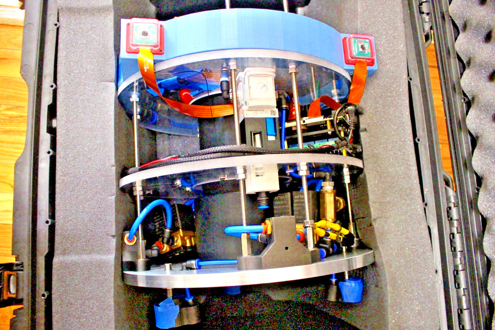 INTERNAL MECHANISM CIRCULAR ROBOT STRUCTURE CHASSIS ACTUATOR SENSOR ELECTRONIC
