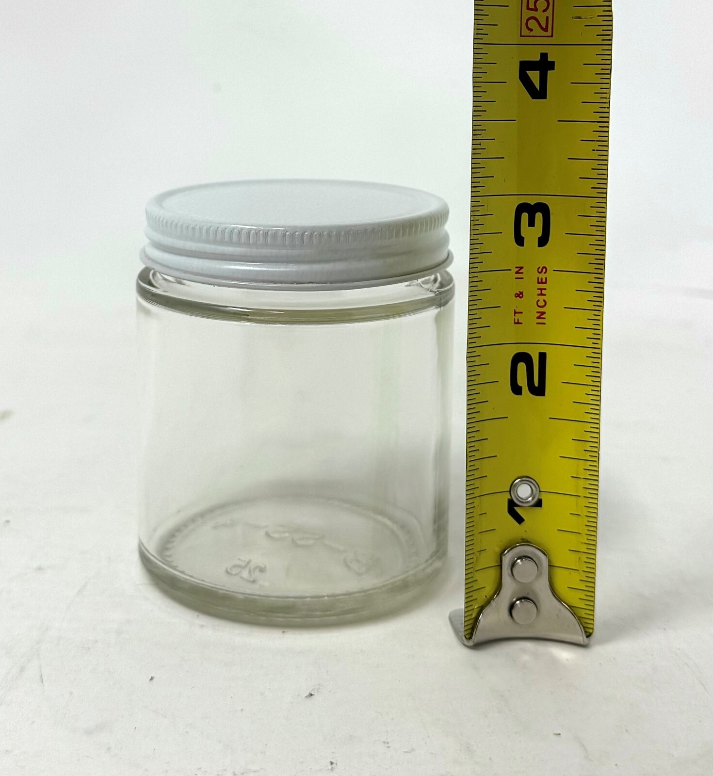 4oz Glass Jars Short with Metal Lids 24pk - BRAND NEW
