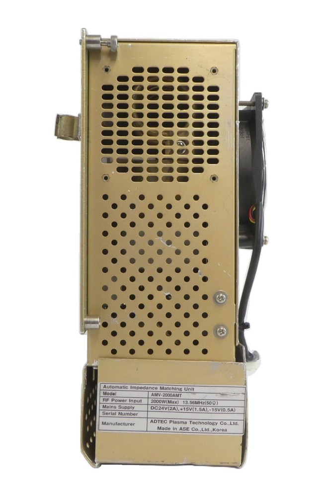 ADTEC Plasma Technology AMV-2000AMT Automatic Impedance Matching Unit Working