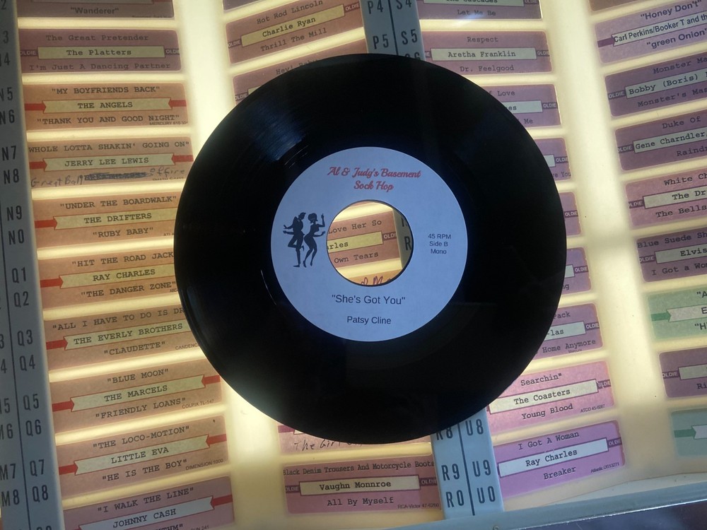3 Custom Made Lathe Cut Records 45 for AMI Jukebox