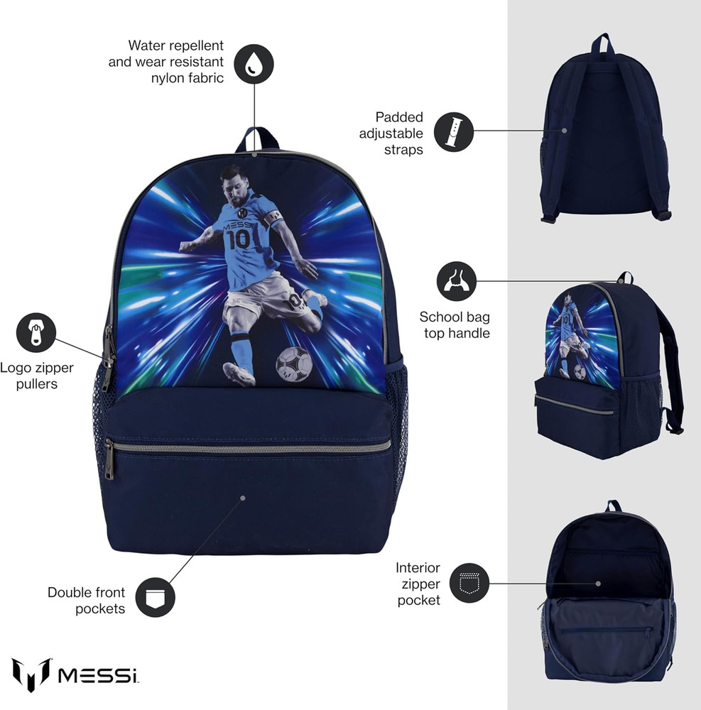 Lifestyle Backpack, Bookbag with Pockets & Adjustable Straps