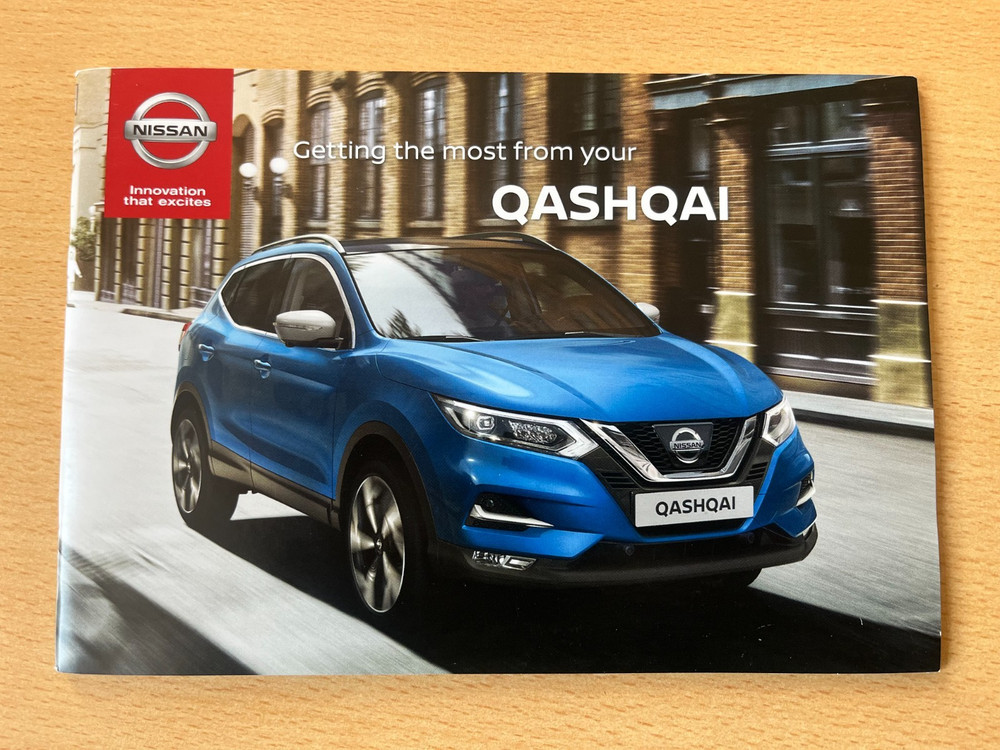 NISSAN QASHQAI QUICK REFERENCE GUIDE 2017-2021 HANDBOOK GUIDE