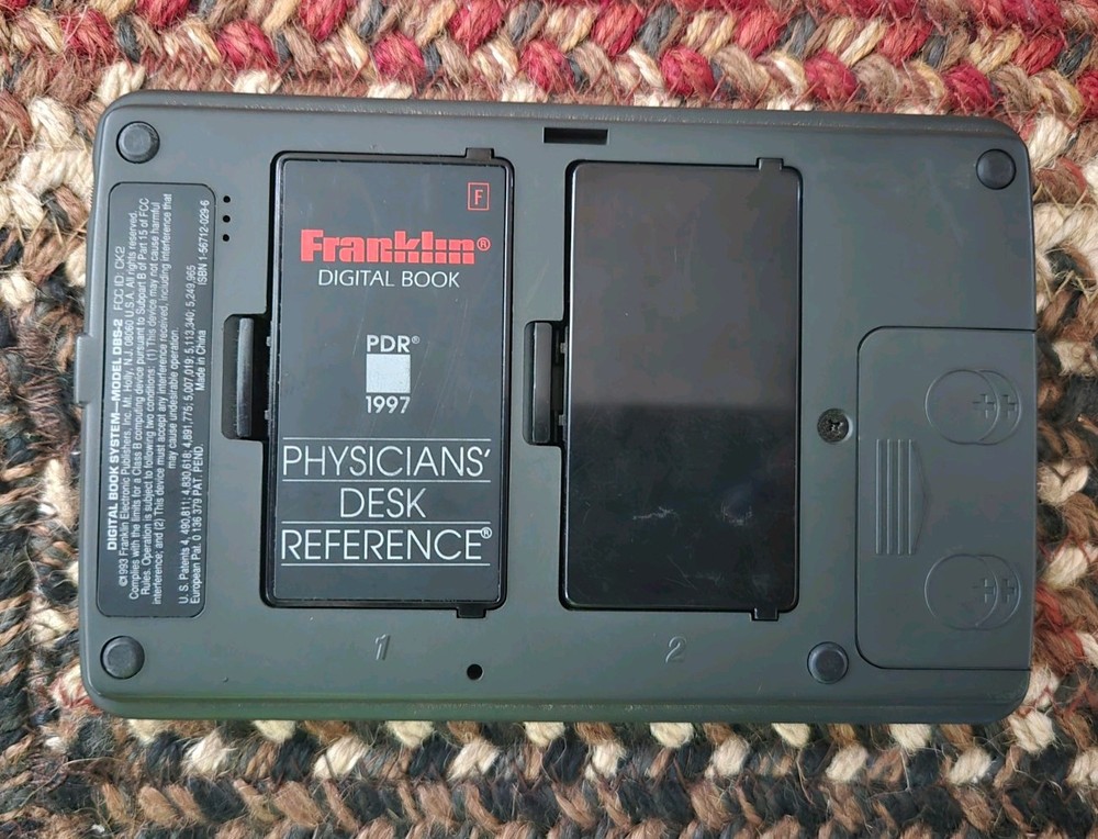 Franklin Digital Book System Physicians Desk Reference Model DBS-2