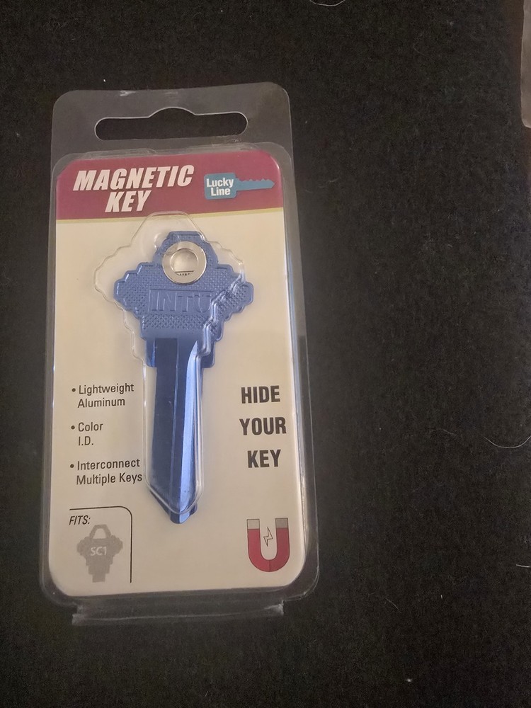 Schlage Magnetic Key Blue