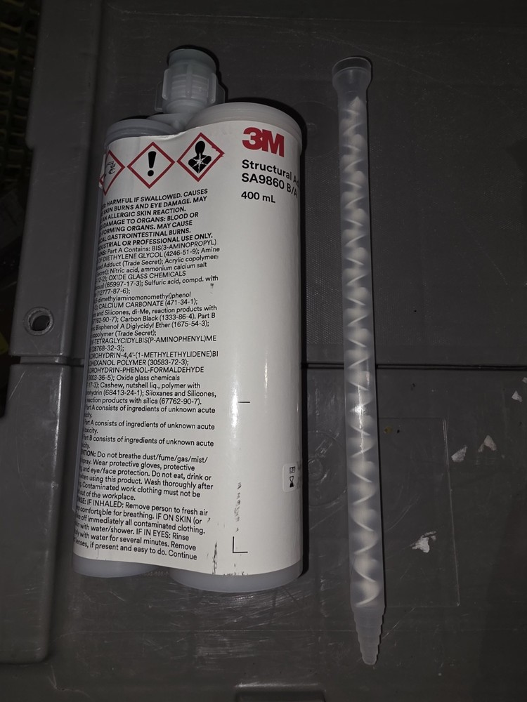 3m structural adhesive 400ml SA9860 b/a