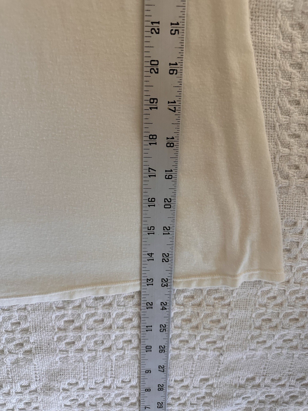 Josie Natori Camisole Tank Lace Trim Ivory Medium Lingerie Top