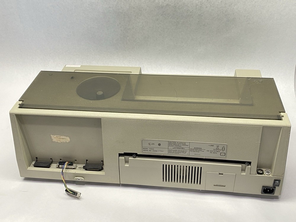 Hewlett Packard HP 7550A Graphics Plotter DAMAGED SCREEN