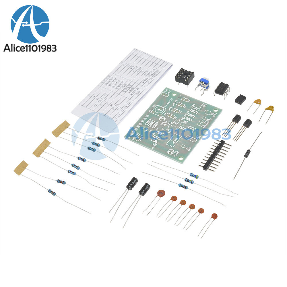 Multi-Channel NE555 Waveform Generator Module Sine Triangle Square Wave DIY Kits