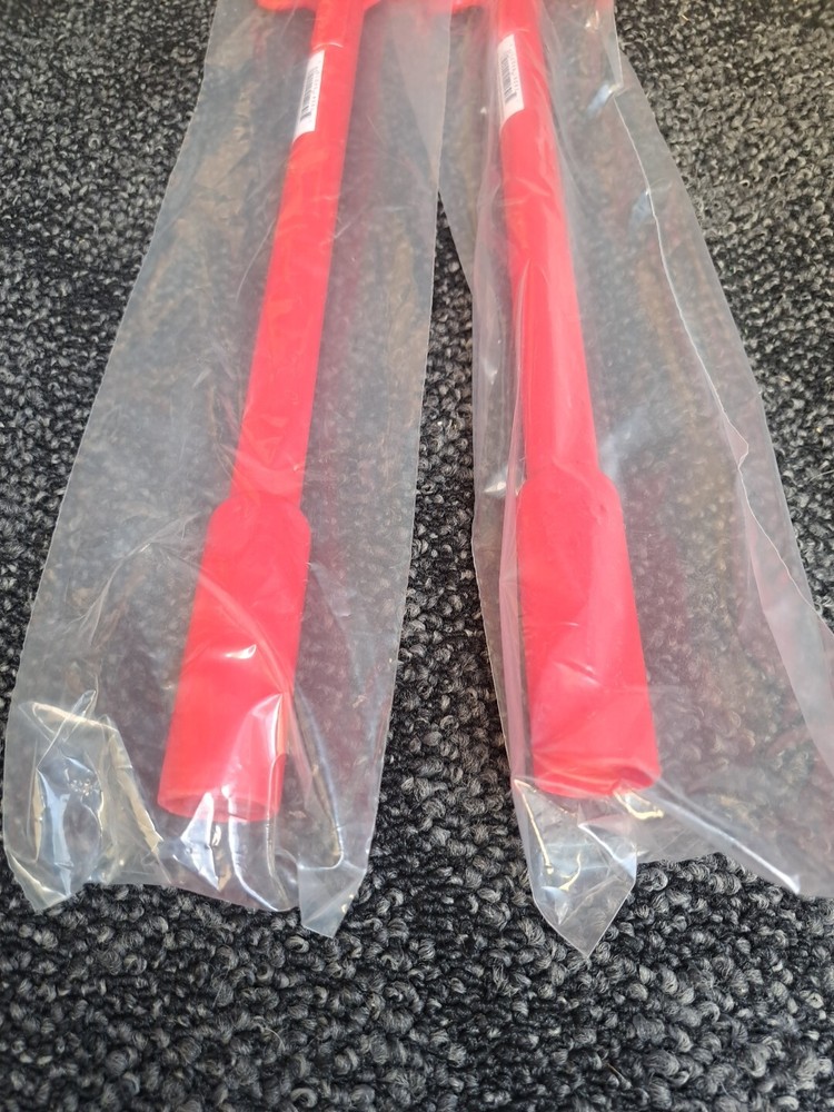Plastic Balling Gun Red, Size Medium , Length 15 × 1" Diameter, ( 2 Pcs)