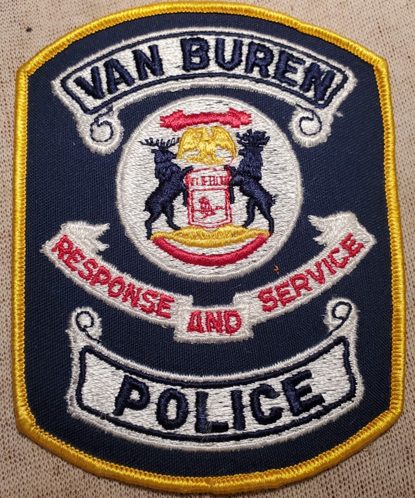 MI Van Buren Michigan Police Shoulder Patch