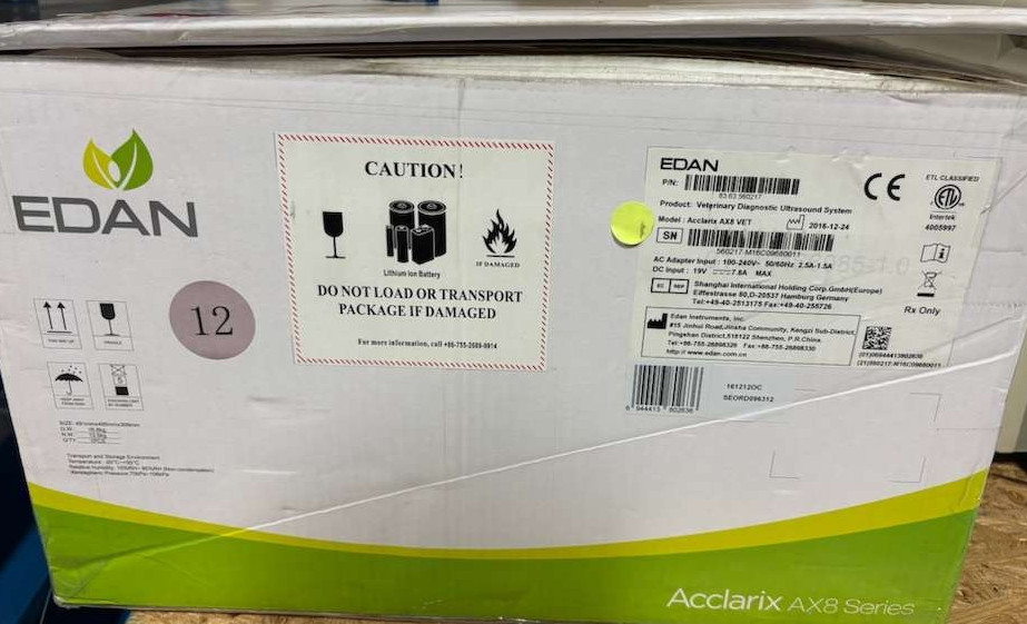 EDAN Acclarix AX8 Ultrasound System