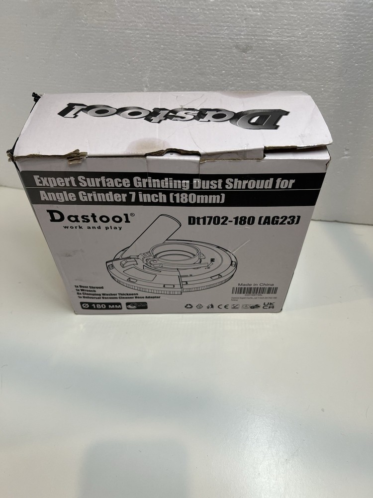 Dastool Expert Surface Grinding Dust Shroud for Angle Grinder,Universal 7-Inch