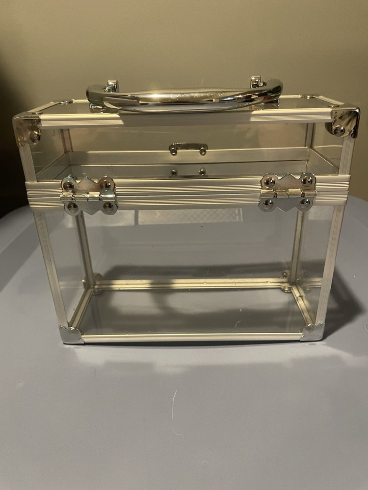 Clear Acrylic Storage Case. 7”x 6” X3”