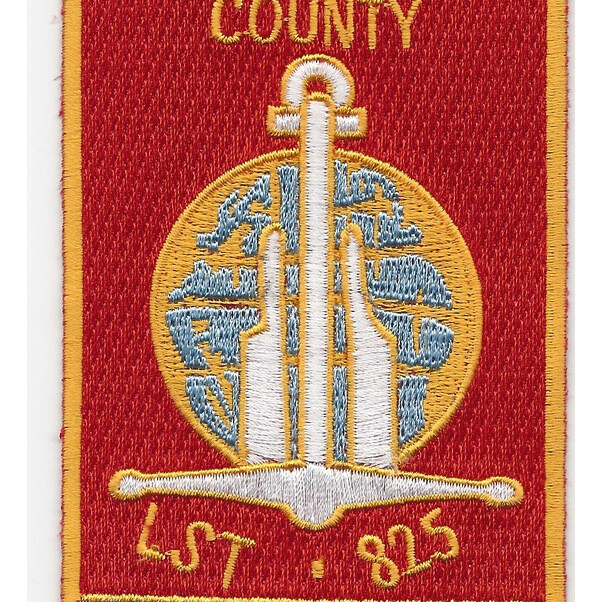 LST-825 USS Hickman County Patch