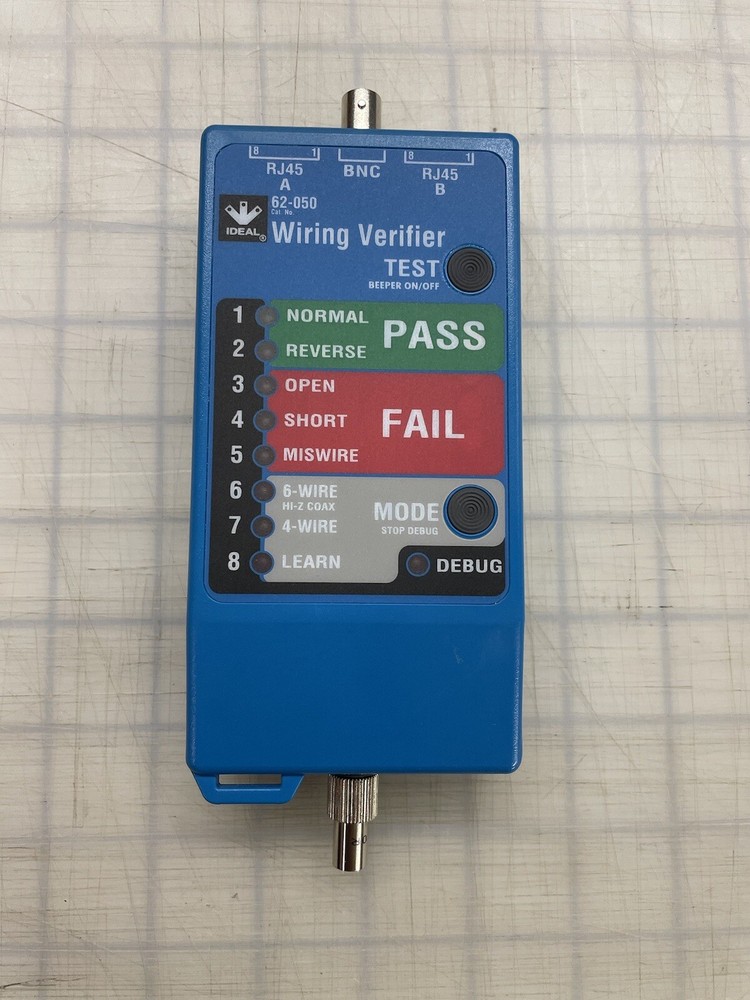 IDEAL WIRING VERIFIER TEST MODEL 62-050