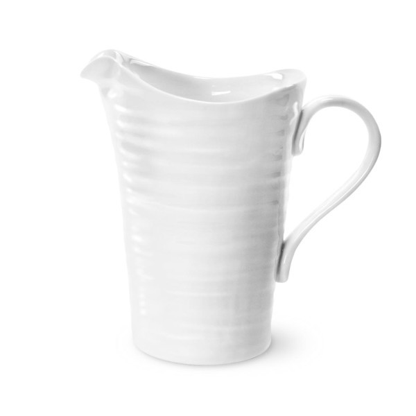 Portmeirion Sophie Conran Collection Large Pitcher, Porcelain, 3 Pint- White