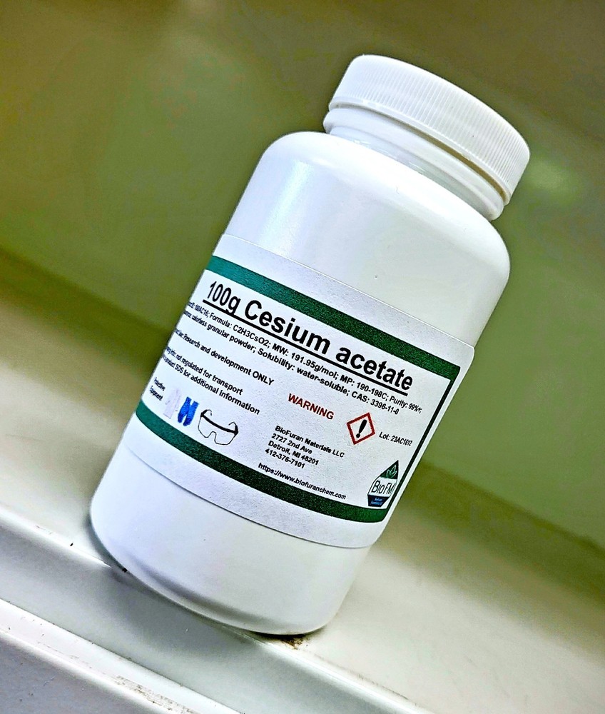 Cesium acetate, CAS 3396-11-0