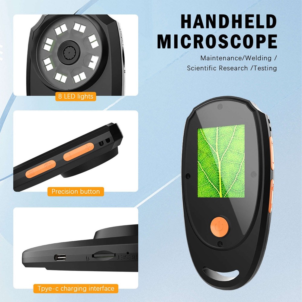 2.0-inch IPS Scree Handheld Digital Microscope Kit not include TF card