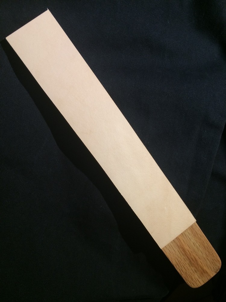 Standard 10" Solid Oak and 10oz Leather Knife and Tool Strop/Sharpener