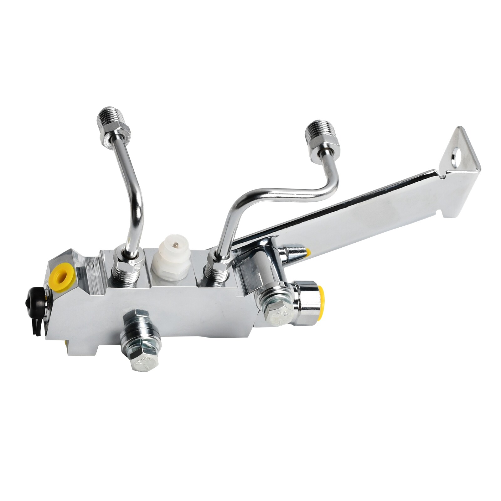 8" Chrome Power Brake Booster Conversion Kit Disc Drum For 1958-64 Chevy Impala