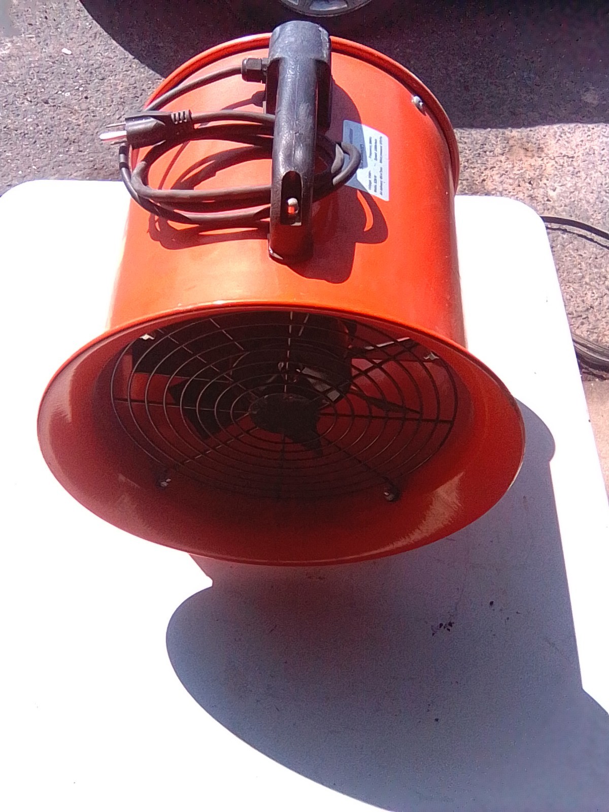12" Portable Duct Exhaust Fan