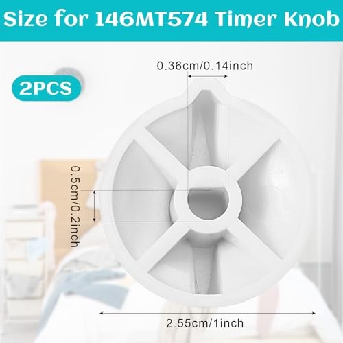 2 Pack Timer Switch Knob Replacement for Intermatic - 146MT574, Compatible for