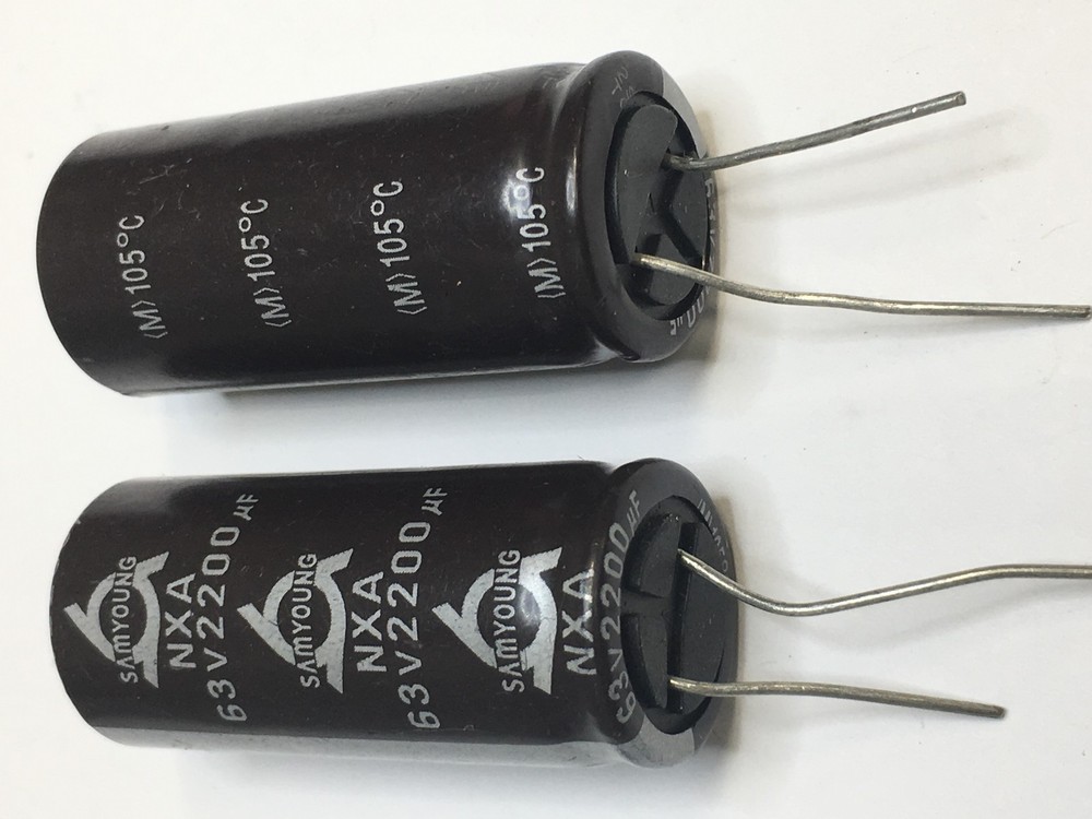Capacitor 2200uf 63V Electrolityc 2 pcs