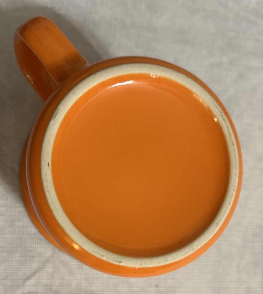 Bulleit Bourbon Orange Frontier Whiskey Ceramic Coffee Cup Mug